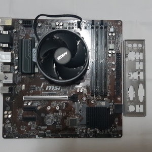 라이젠3 2200g+msi b450m pro+8g