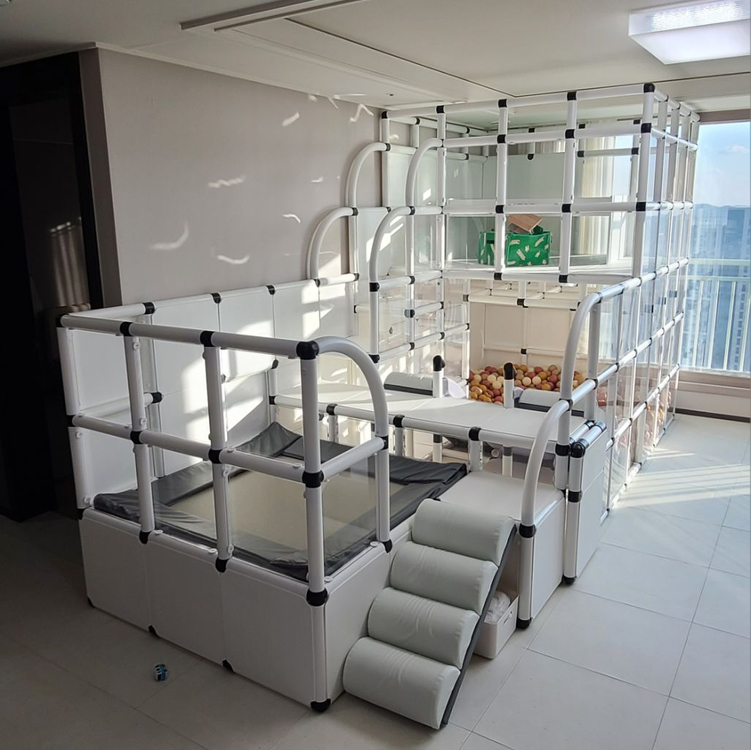 플레이가드 끝판왕 반값 (유아 어린이 정글짐 놀이시설)--8