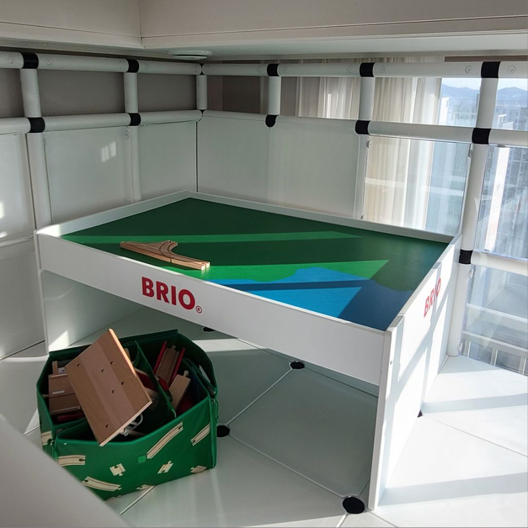 플레이가드 끝판왕 반값 (유아 어린이 정글짐 놀이시설)--7