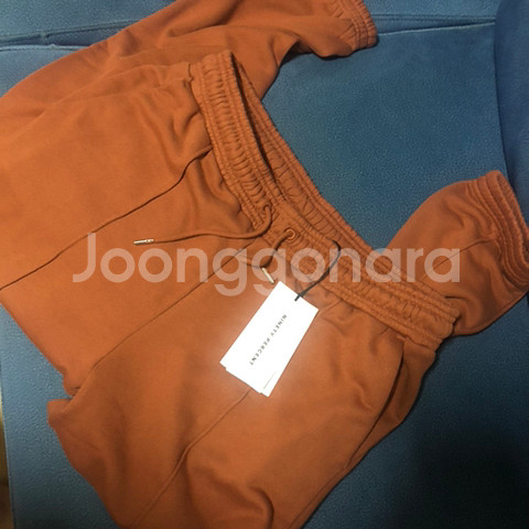 나인티퍼센트 테이퍼드 오가닉코튼 스웻팬츠--1