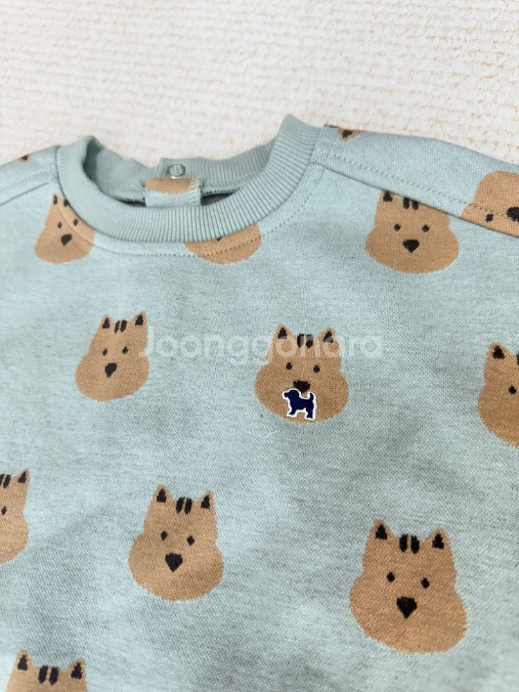 미착용) 블루독베이비 상하세트--2