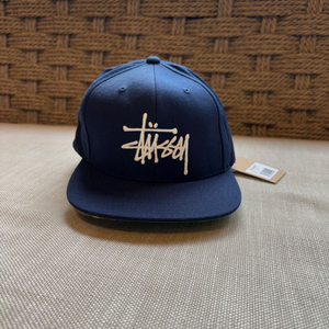 [새상품] 스투시 STUSSY 베이직 스탁 캡 네이비