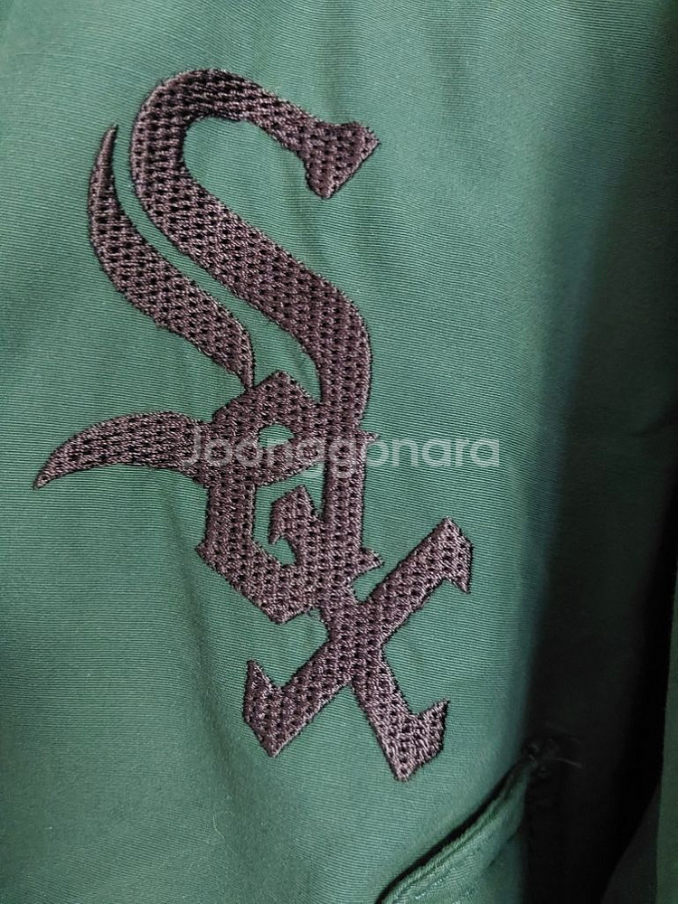 MLB 레드 삭스 파카 카키 100 size--7
