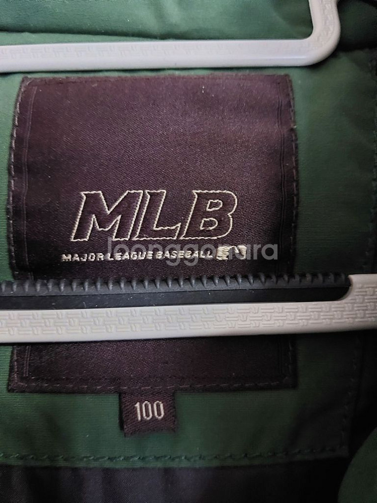 MLB 레드 삭스 파카 카키 100 size--8