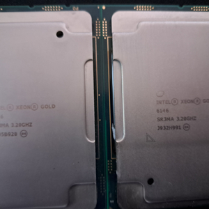 XEON GOLD 6146 2개 일괄판매