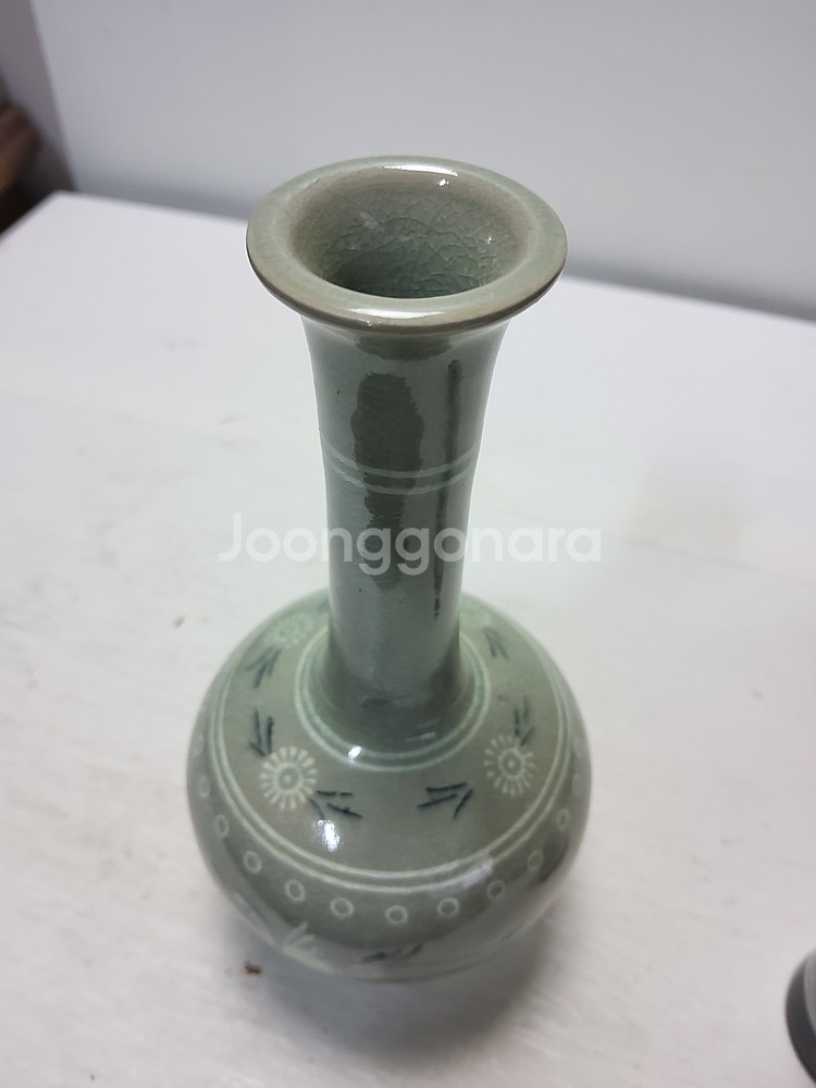 고려청자 운학문 주병 높이19cm 대폭할인--2