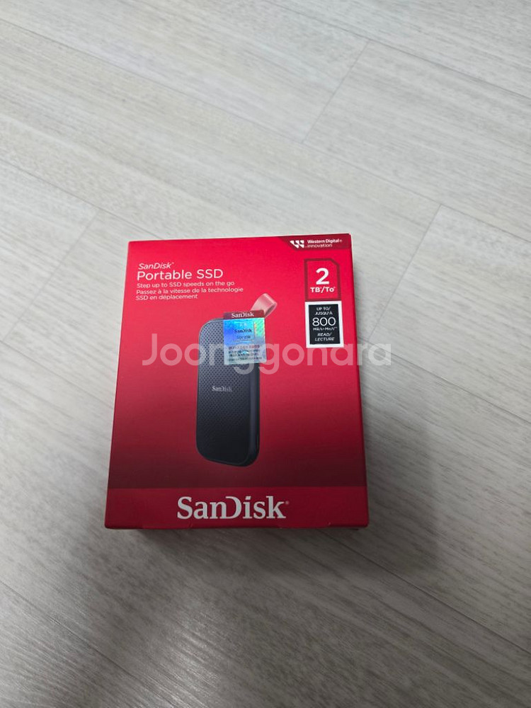 포터블 SSD Sandisk 2TB--0