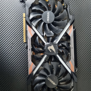 그래픽카드 어로스 익스트림 (중고) gtx 1080t팜