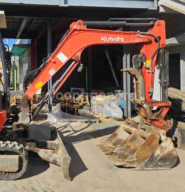 구보다 U35 집게장착 2022년식 중고 미니 굴삭기--3