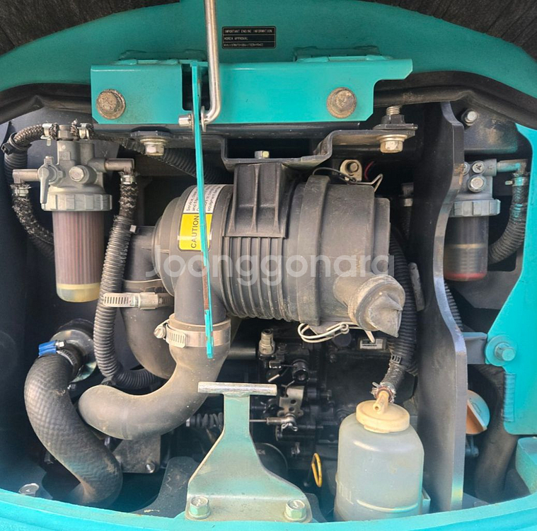 코벨코 SK17 집게장착 2021년식 중고미니굴삭기--5