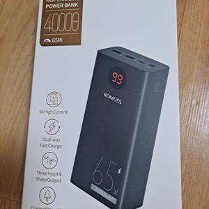 로모스 65w 40000mah 보조배터리