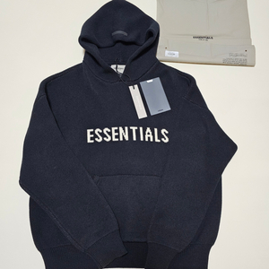 피어오브갓 Essentials 니트 풀오버 블랙 L