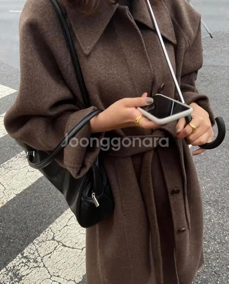 미뉴에트 런던플랏 르메르 코트 브라운 핸드메이드 코트--2