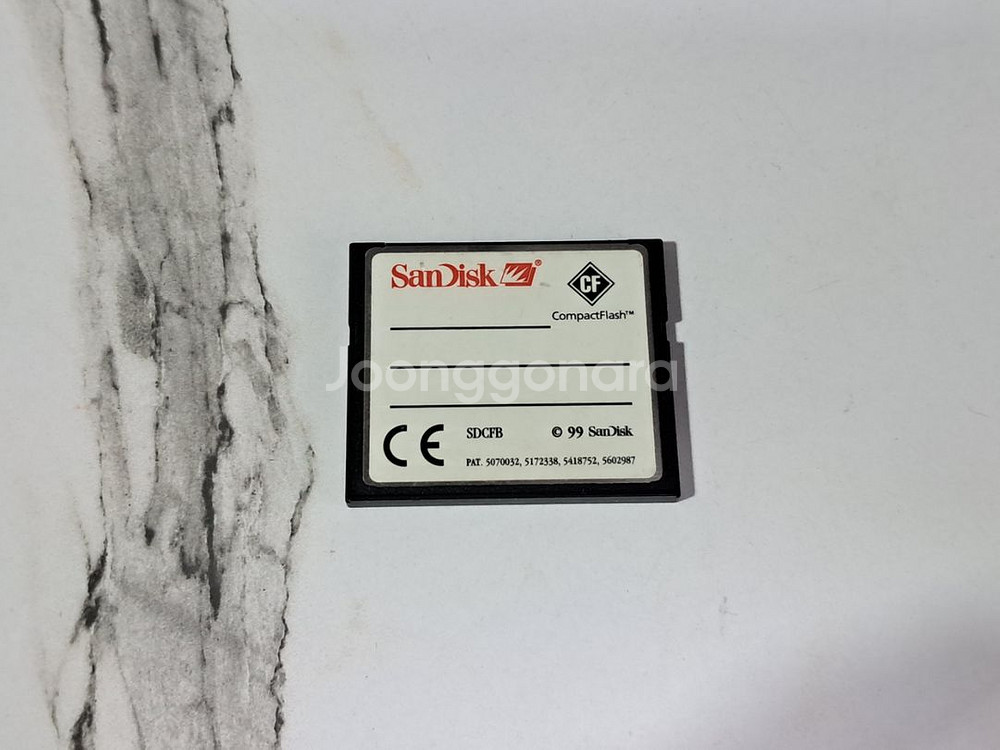 샌디스크 32MB CF카드 빈티지 카메라용--2