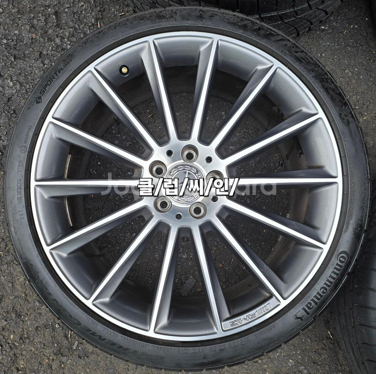 정품 W213 E350AMG 마차 20인치휠타이어--1