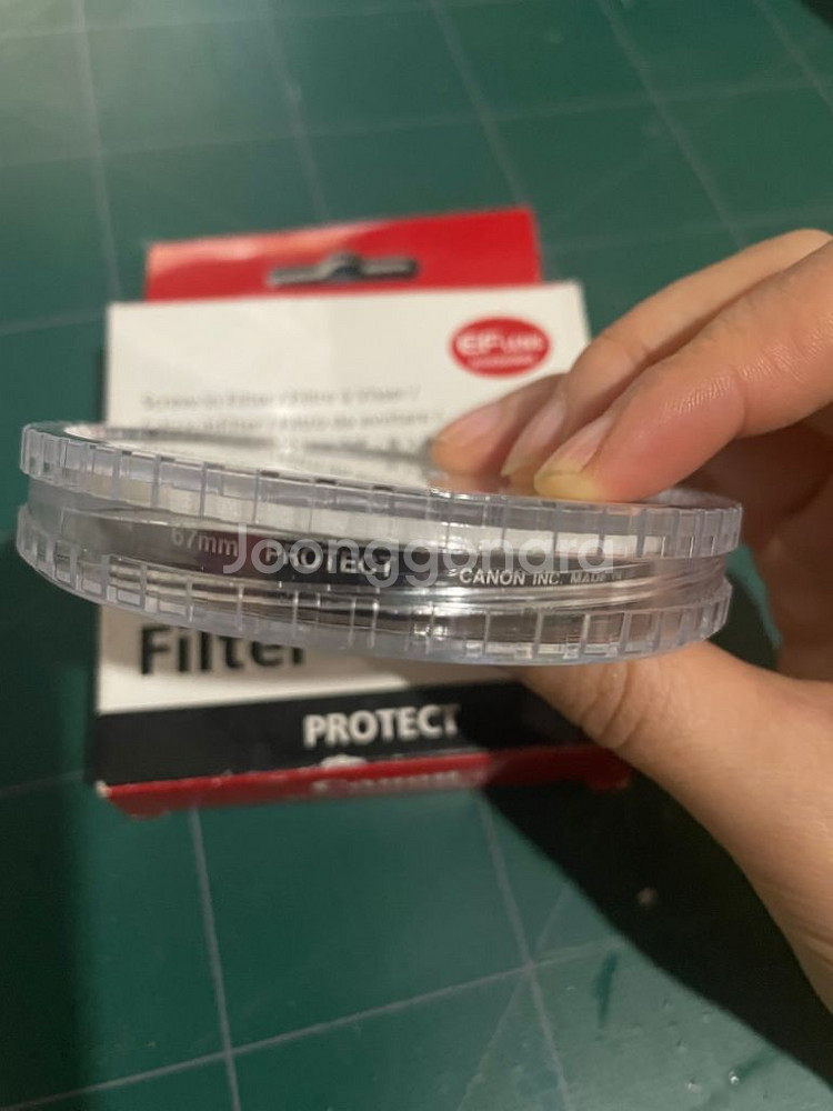 캐논 67mm 렌즈 필터--1