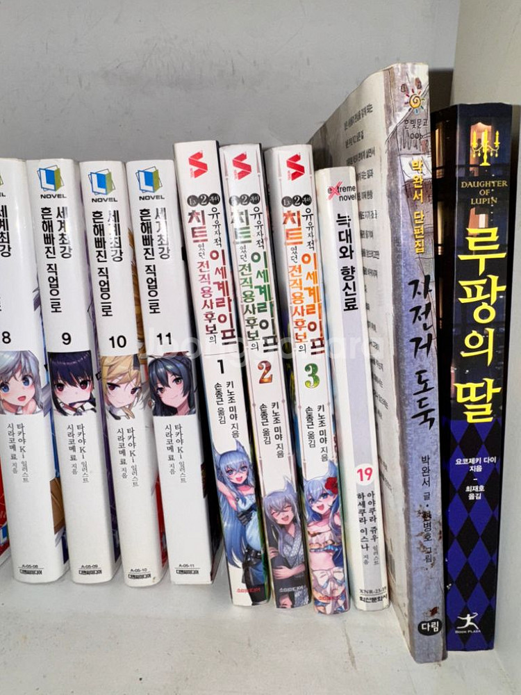 일본 소설(라노벨) 저렴하게 판매합니다--3