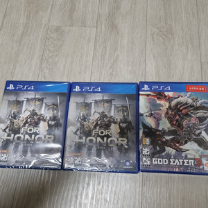 ps4포아너 갓이터3미개봉팝니다(케이스교체용으로구매함)