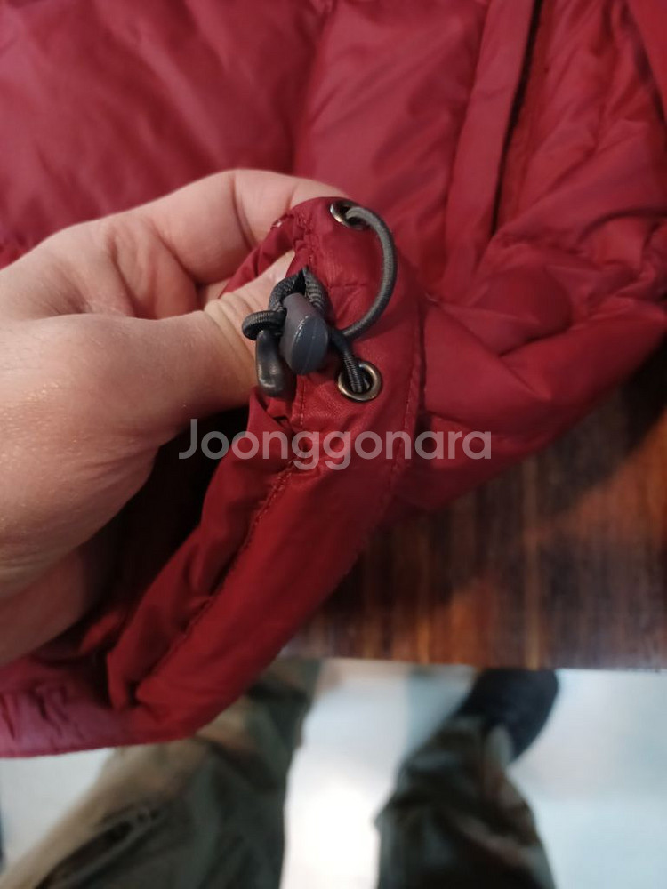 노스페이스 600 로체맛 구스다운 경량패딩 105--4