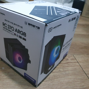 3rsys RC370 ARGB 화이트 공랭쿨러 팝니다