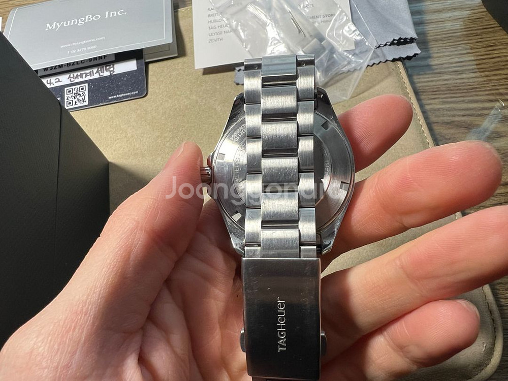 태그호이어 아쿠아레이서300 41mm 오토매틱--2