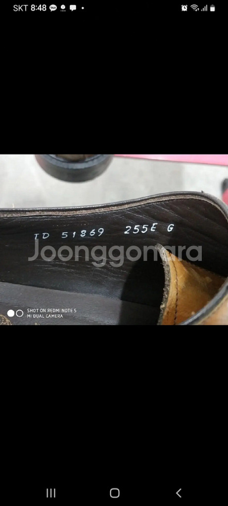 255 탠디 옥스퍼드 구두 투톤--6