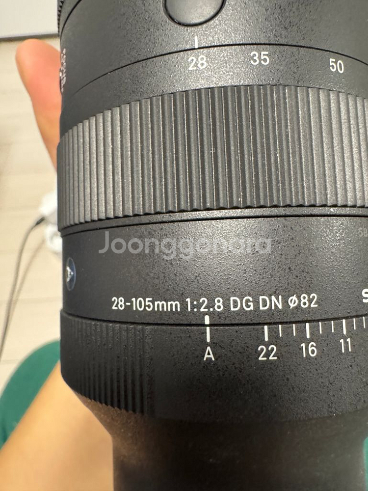 시그마 28-105 2.8 art 소니마운트 판매합니다--2