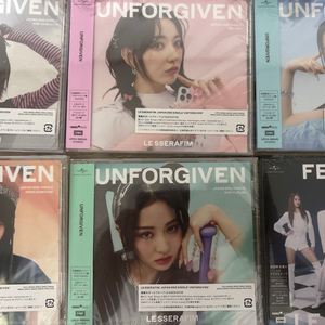 르세라핌 UNFORGIVEN 일본 CD 미개봉 팝니다