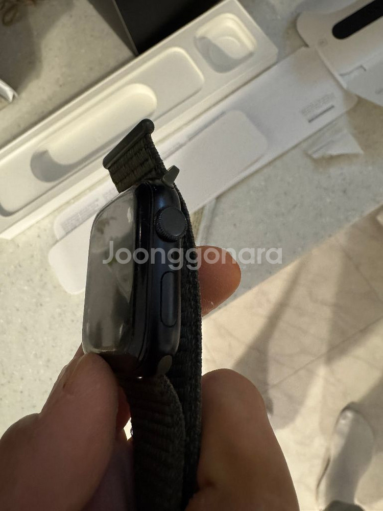 애플워치 se2 스페이스그레이 44mm gps--2