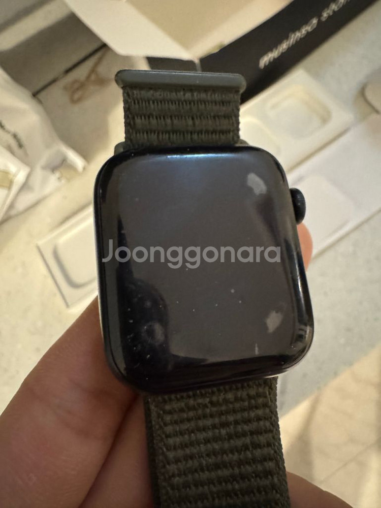 애플워치 se2 스페이스그레이 44mm gps--1
