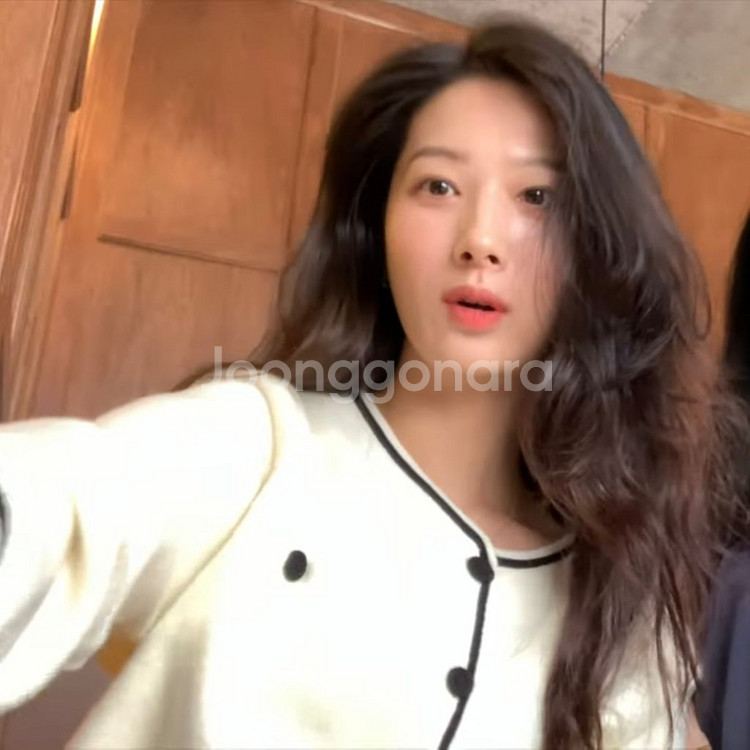 택O) [s] 유어네임히얼 따스해진 깔끔이 가디건 크림--2