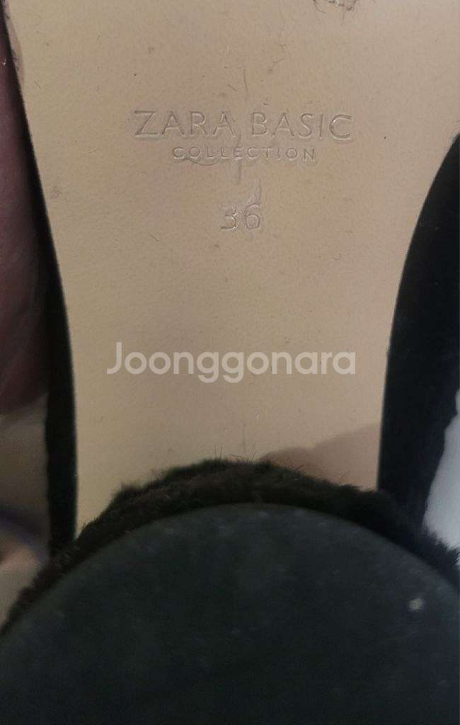 새상품) 자라 앵클부츠--3