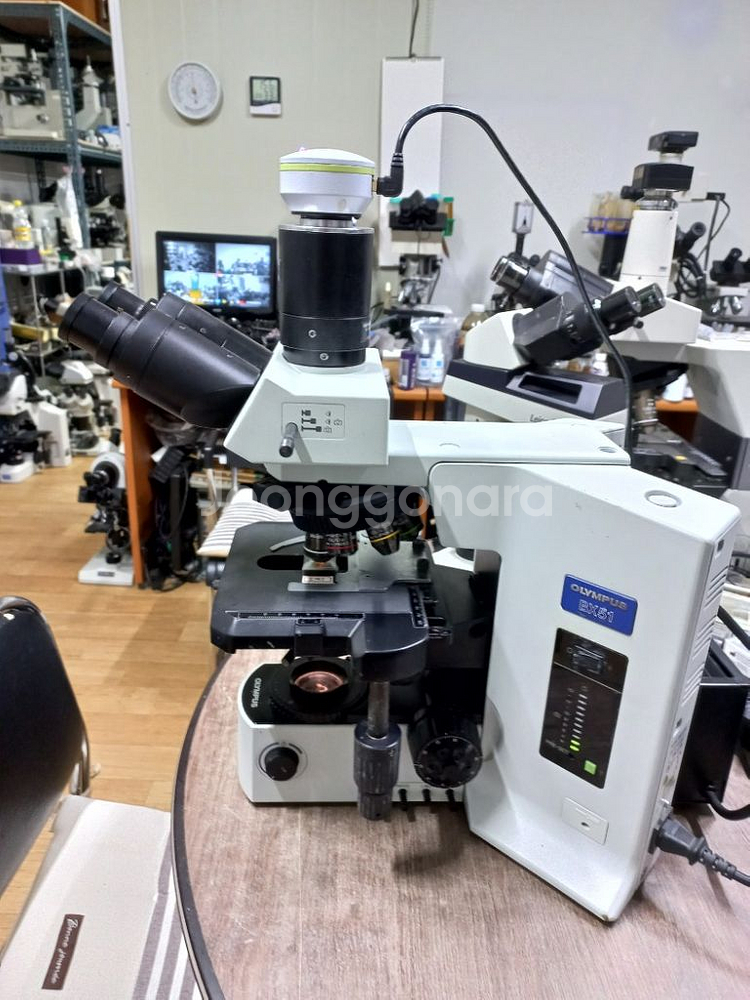올림프스 BX51 3안CCD현미경 대여렌탈--4