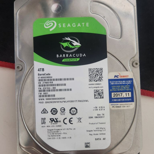시게이트 4테라 HDD 판매합니다.