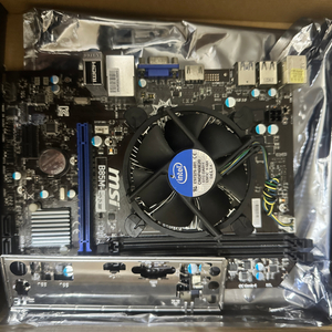 i3-4160 + msi b85m 시피유 보드세트