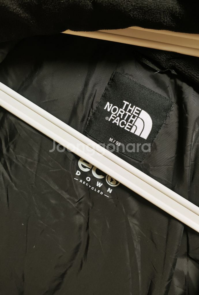 [L] 노스페이스 덕다운 롱패딩점퍼 블랙1252--3