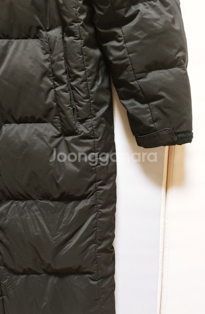 [L] 노스페이스 덕다운 롱패딩점퍼 블랙1252--6