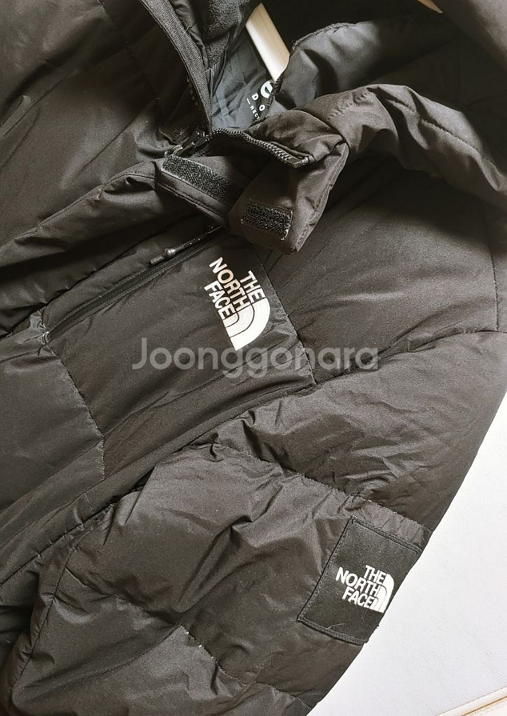 [L] 노스페이스 덕다운 롱패딩점퍼 블랙1252--4