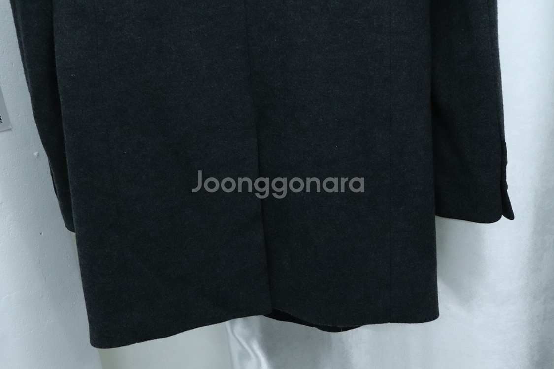 (M) 질스튜어트 코트자켓 차콜 울 아메카지--6