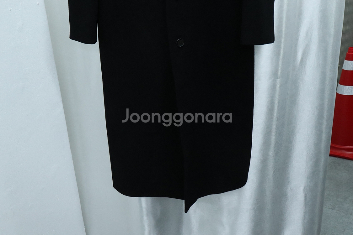 (XL) 비바스튜디오 코트자켓 블랙 울 아메카지--2