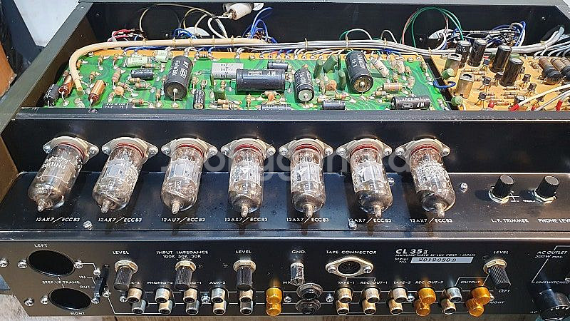럭스만 CL-35진공관 프리앰프/--7