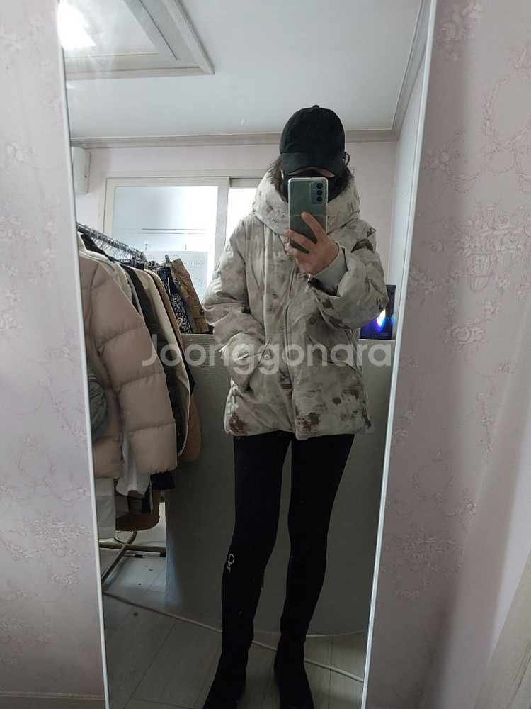장미쉘 바스키아 패딩 90 size #몽클레어 루이비통--7