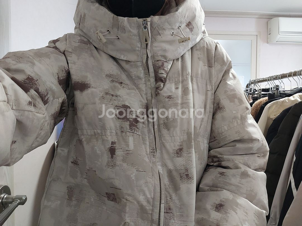 장미쉘 바스키아 패딩 90 size #몽클레어 루이비통--8