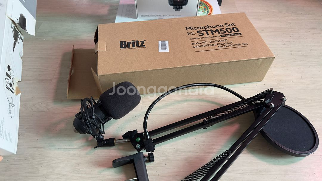 유튜브 영상촬영 마이크 브리츠 STM500--5
