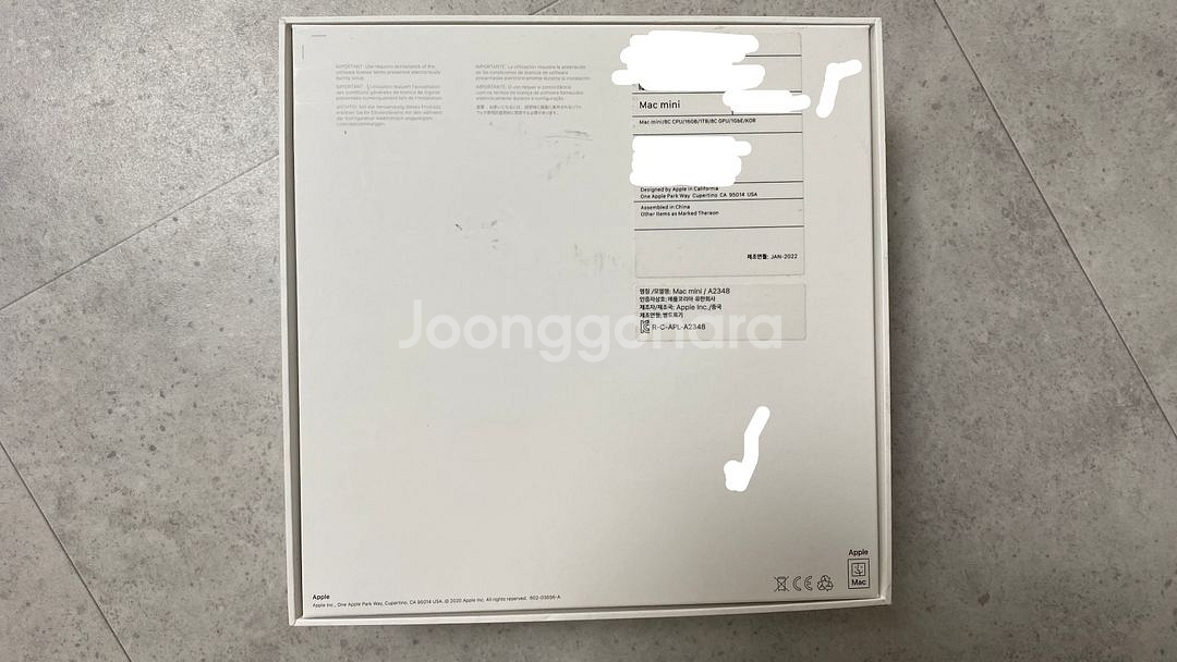 맥미니 m1 16g 1TB 팝니다--5