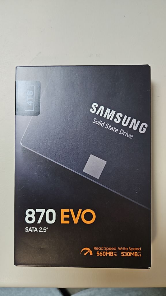 삼성 SSD 870 EVO 4TB
