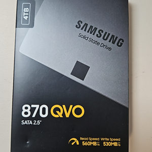 삼성 SSD 870 QVO 4TB