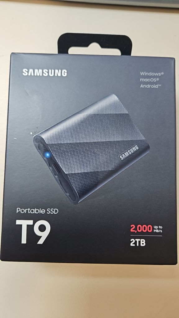 삼성 Portable SSD T9 2TB