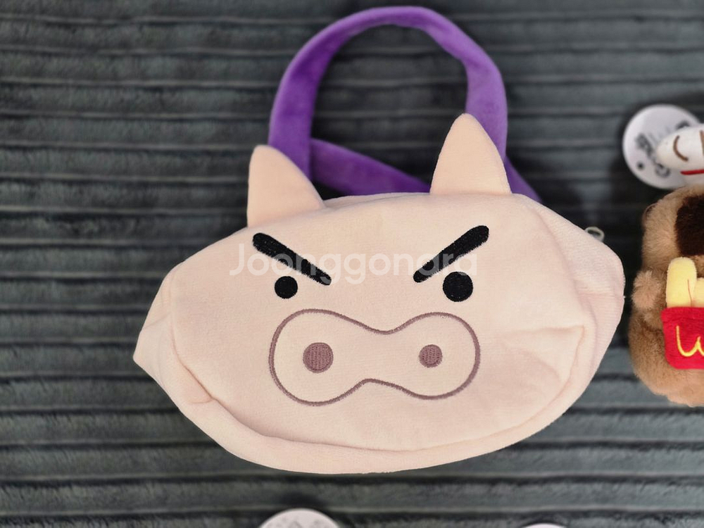 가방고리 키링 인형 짱구 흰둥이 원피스 쵸파 커비 카피--1