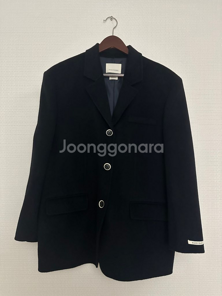 위드아웃썸머 모간 하프 코트 위아썸--4